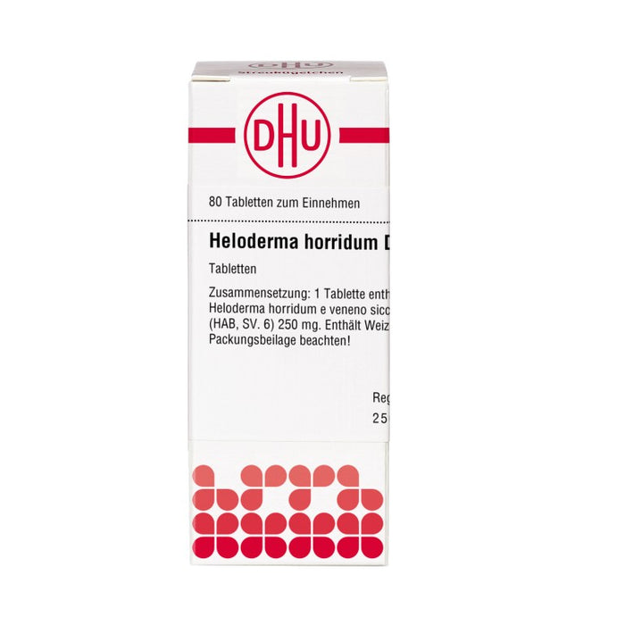 Heloderma horridum D8 DHU Tabletten, 80 St. Tabletten
