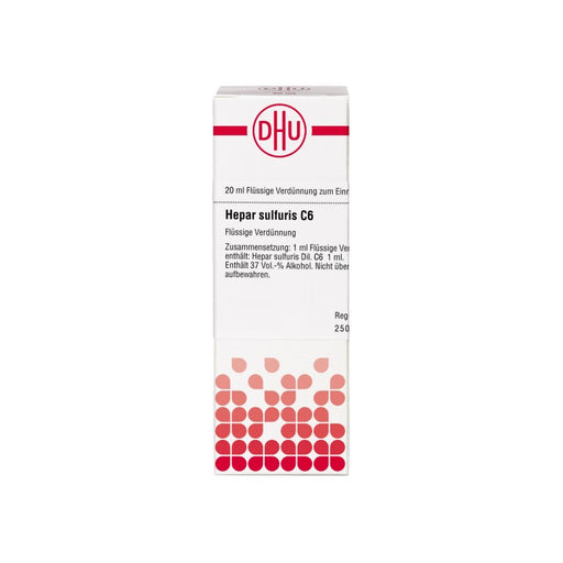 DHU Hepar sulfuris C6 Dilution, 20 ml Lösung