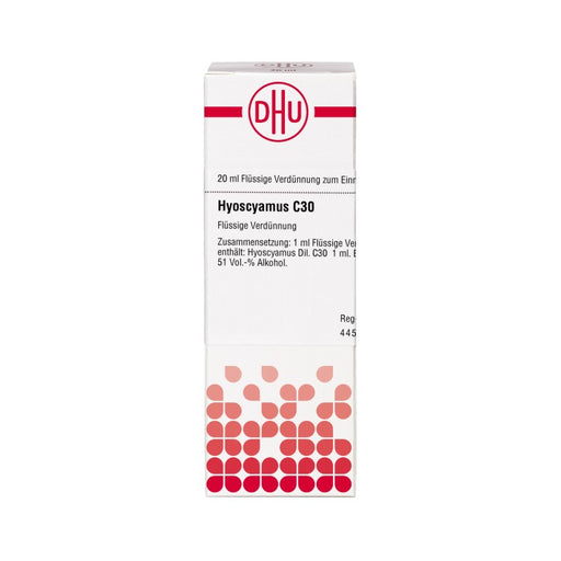 DHU Hyoscyamus C30 Dilution, 20 ml Lösung