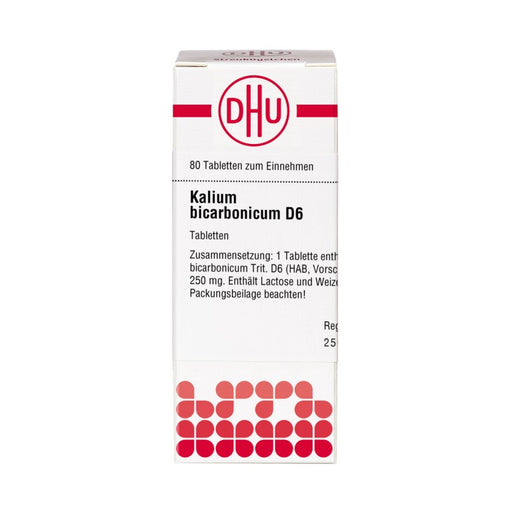 Kalium bicarbonicum D6 DHU Tabletten, 80 St. Tabletten