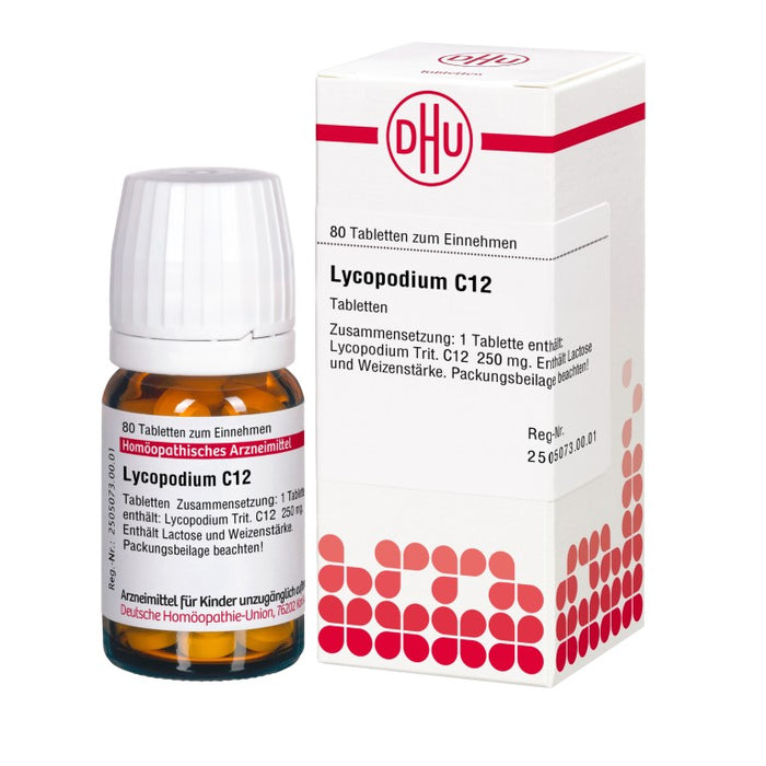DHU Lycopodium C12 Tabletten, 80 St. Tabletten