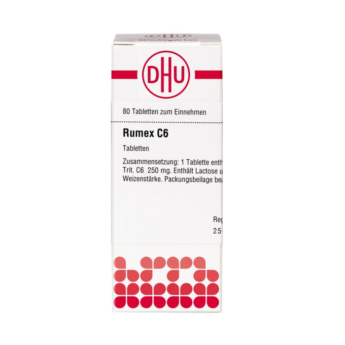 DHU Rumex C6 Tabletten, 80 St. Tabletten