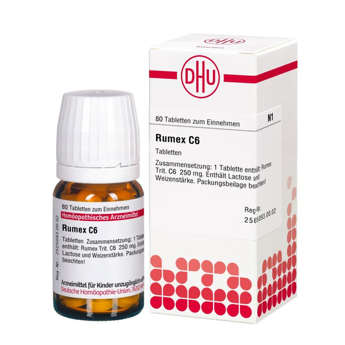DHU Rumex C6 Tabletten, 80 St. Tabletten