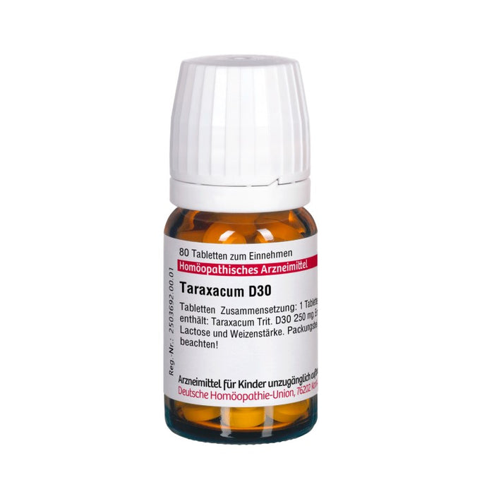 Taraxacum D30 DHU Tabletten, 80 St. Tabletten