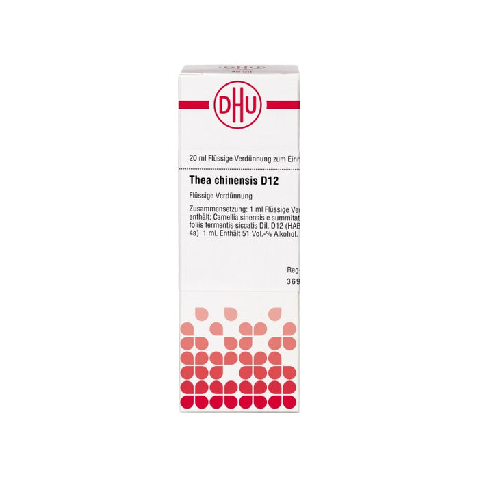 Thea chinensis D12 DHU Dilution, 20 ml Lösung