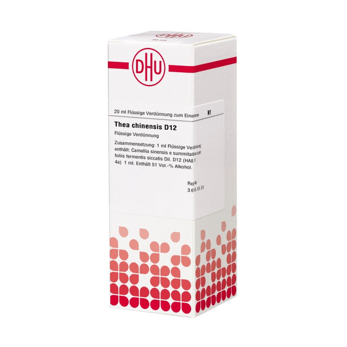 Thea chinensis D12 DHU Dilution, 20 ml Lösung