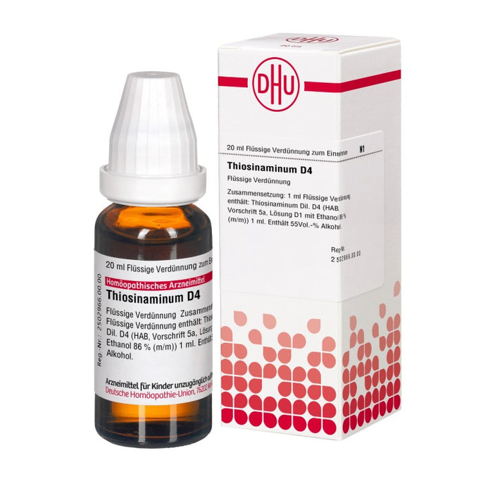 DHU Thiosinaminum D4 Dilution, 20 ml Lösung