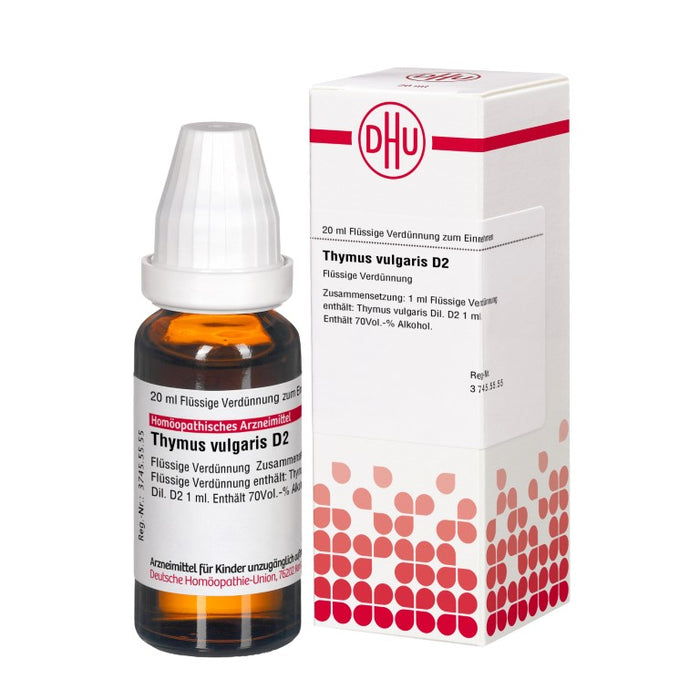 DHU Thymus vulgaris D2 Dilution, 20 ml Lösung