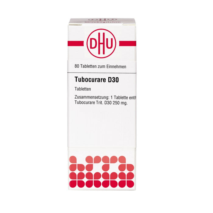 Tubocurare D30 DHU Tabletten, 80 St. Tabletten