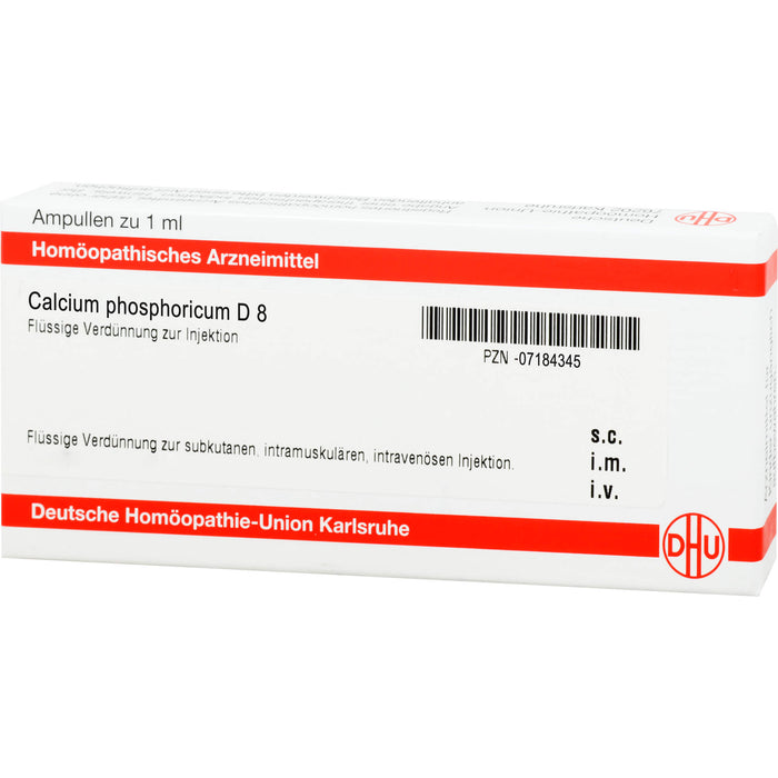DHU Calcium phosphoricum D8 Ampullen, 50 St. Lösung