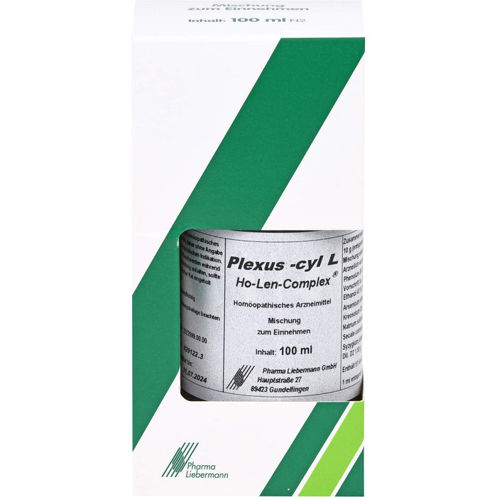 Plexus Cyl L Ho Len Complex Tropf., 100 ml TRO