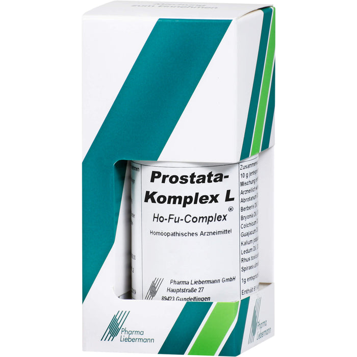 Prostata-Komplex L Ho-Fu-Complex Mischung bei gutartiger Prostatavergrößerung, 100 ml Lösung