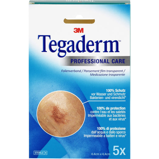 Tegaderm Film 4,4 cmx4,4 cm, 5 St. Pflaster
