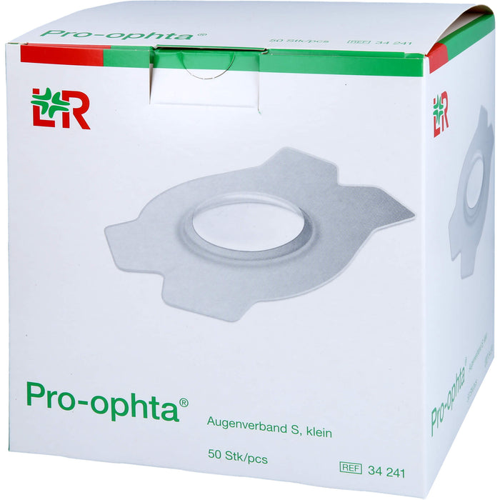 Pro Ophta Augenverband S klein, 50 St. Verband