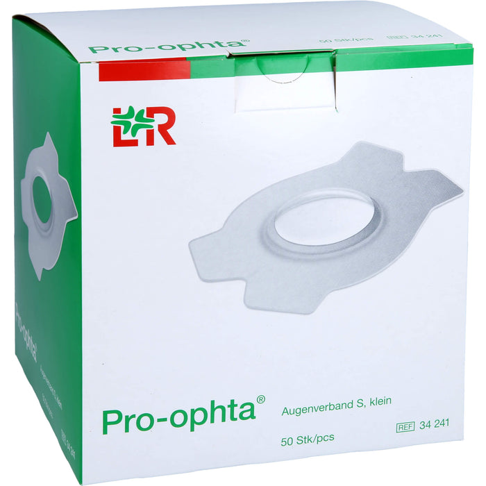 Pro Ophta Augenverband S klein, 50 St. Verband