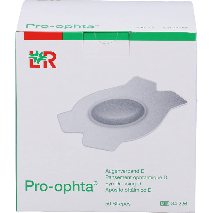 Pro Ophta Augenverband D, 50 St VER