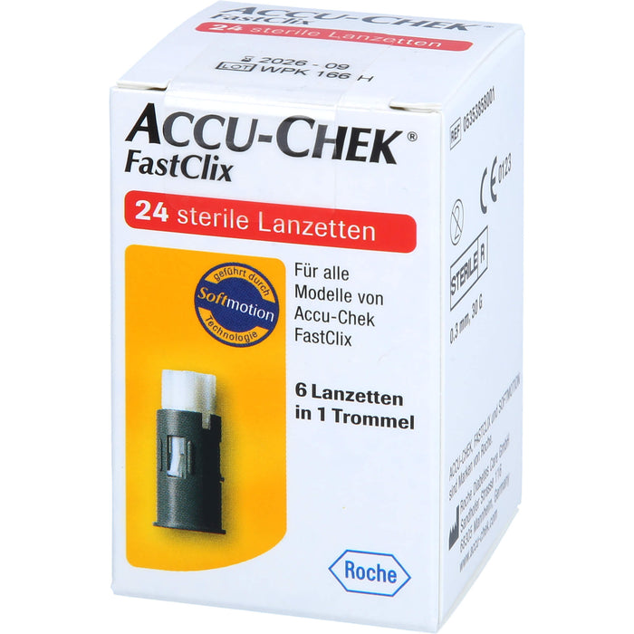 ACCU-CHEK Fastclix Lanzetten, 24 St. Packung