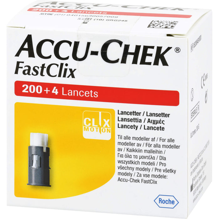 ACCU-CHEK  Fastclix Lanzetten, 204 St. Zubehör