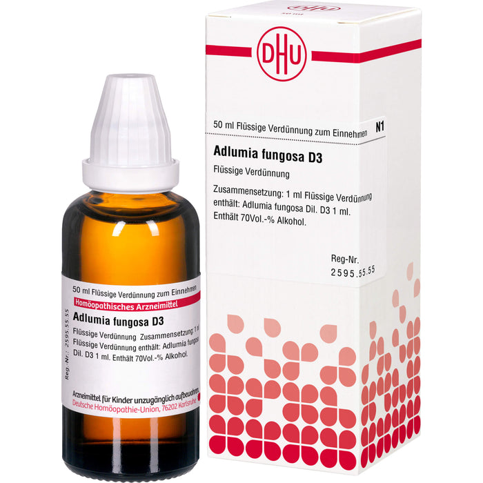 Adlumia fungosa D3 DHU Dilution, 50 ml Lösung
