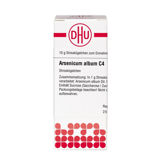 DHU Arsenicum album C4 Streukügelchen, 10 g Globuli