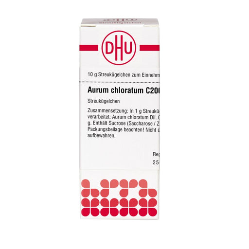 DHU Aurum chloratum C200 Streukügelchen, 10 g Globuli