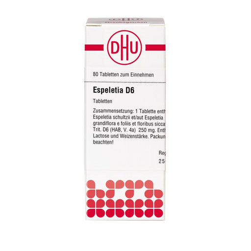 Espeletia D6 DHU Tabletten, 80 St. Tabletten