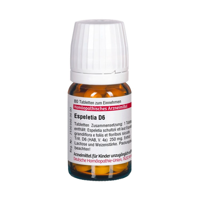 Espeletia D6 DHU Tabletten, 80 St. Tabletten