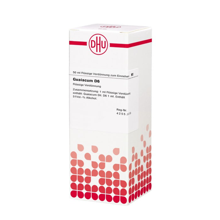 DHU Guaiacum D6 Dilution, 50 ml Lösung