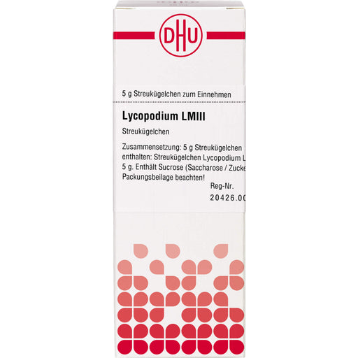 DHU Lycopodium LM III Streukügelchen, 5 g Globuli