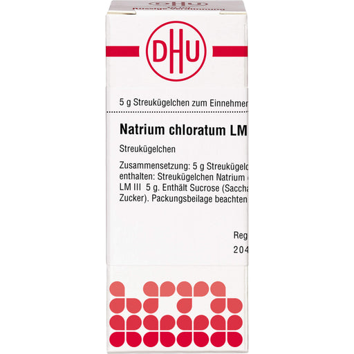 Natrium chloratum LM III DHU Globuli, 5 g Globuli