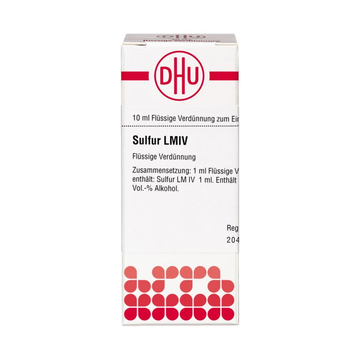DHU Sulfur LM IV Dilution, 10 ml Lösung