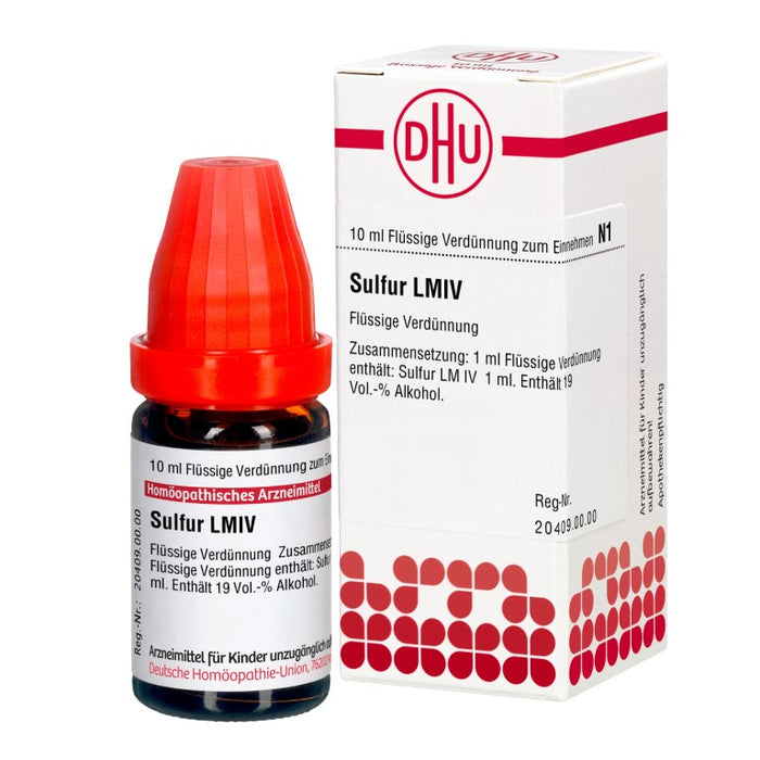 DHU Sulfur LM IV Dilution, 10 ml Lösung
