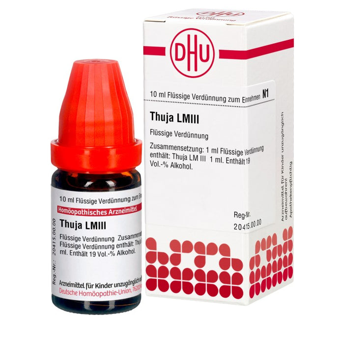 DHU Thuja LM III Dilution, 10 ml Lösung