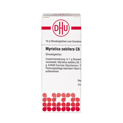 Myristica sebifera C6 DHU Globuli, 10 g Globuli
