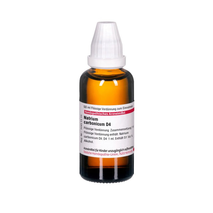 DHU Natrium carbonicum D4 Dilution, 50 ml Lösung