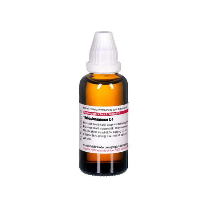 DHU Thiosinaminum D4 Dilution, 50 ml Lösung