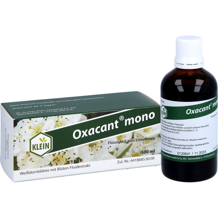 Oxacant® mono, Flüssigkeit zum Einnehmen, 100 ml TRO