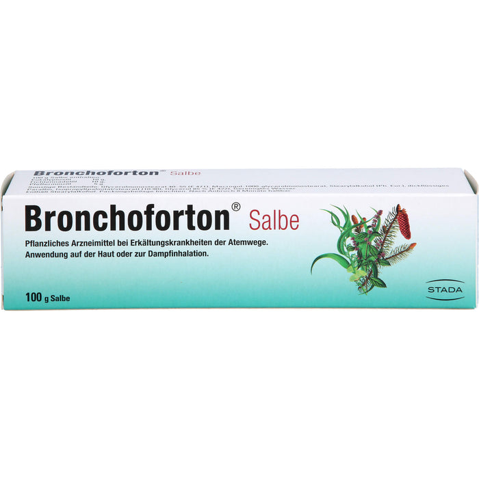 Bronchoforton Salbe bei Erkältungskrankheiten, 100 g Ointment