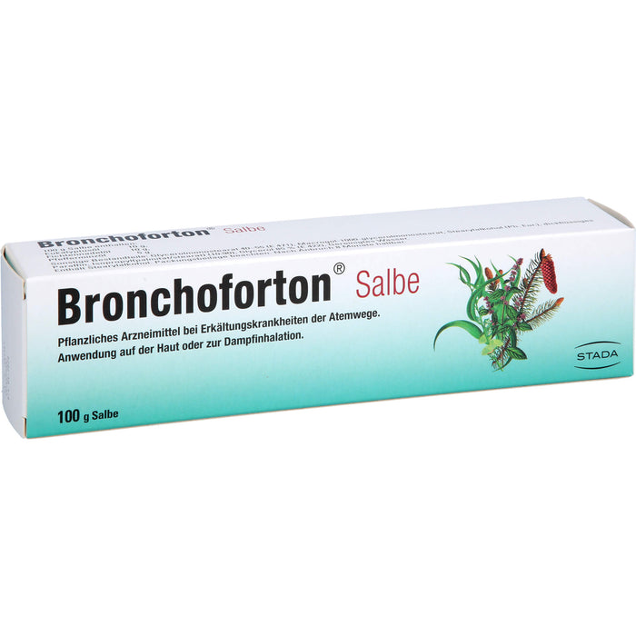 Bronchoforton Salbe bei Erkältungskrankheiten, 100 g Salbe