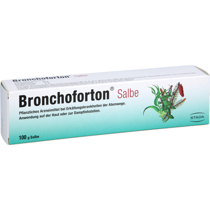 Bronchoforton Salbe bei Erkältungskrankheiten, 100 g Ointment