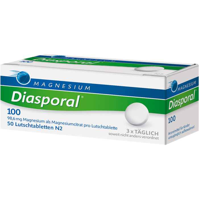 Magnesium-Diasporal 100 Lutschtabletten, 50 St. Tabletten