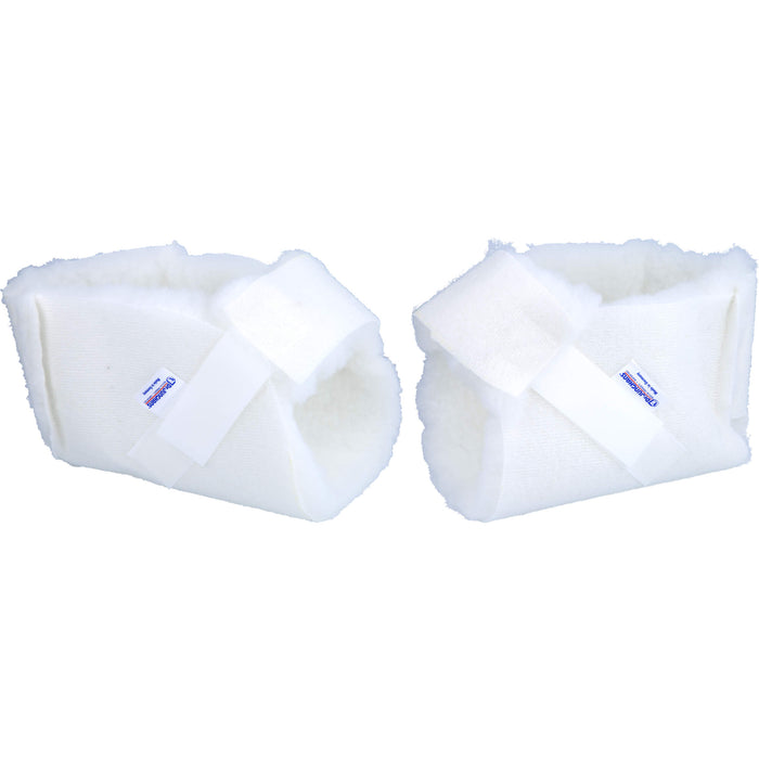 Fersenschoner links + rechts aus Antidekubitusfell, 2 St 