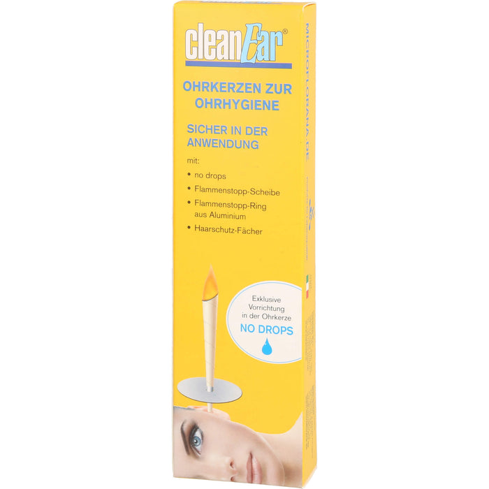 Cleanear Ohrkerzen zur Reinigung der Ohren, 2 St. Packung