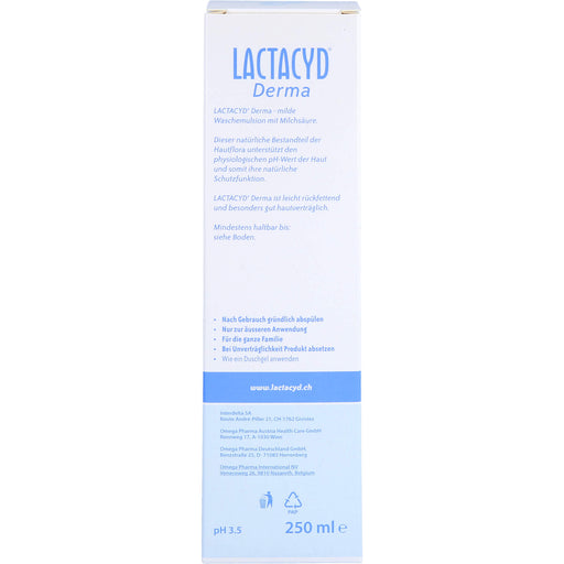 LACTACYD Derma milde Waschemulsion, 250 ml Lösung
