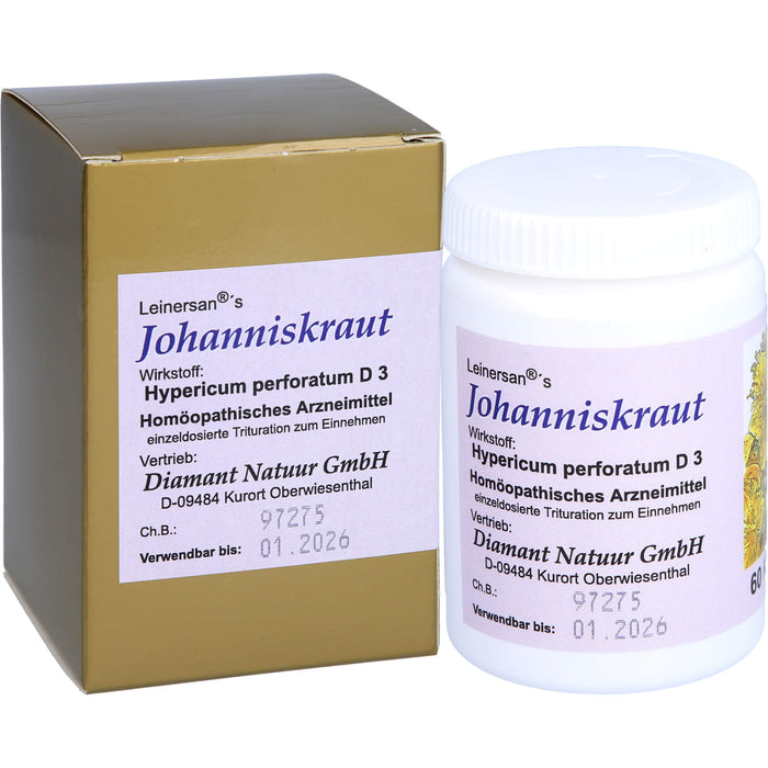 Diamant Natuur Johanniskraut Kapseln, 60 St. Kapseln