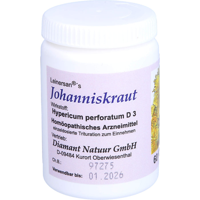 Diamant Natuur Johanniskraut Kapseln, 60 St. Kapseln