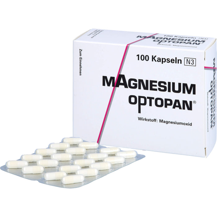 Magnesium-Optopan®, Hartkaps., 100 St KAP