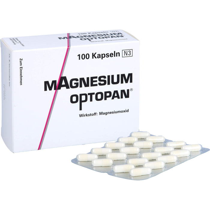 Magnesium-Optopan®, Hartkaps., 100 St KAP