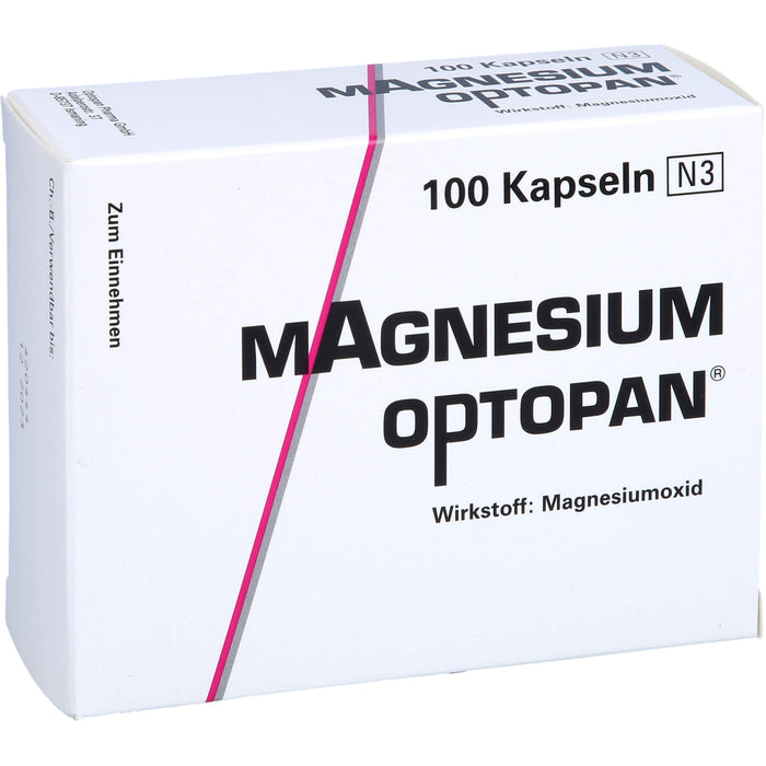 Magnesium-Optopan®, Hartkaps., 100 St KAP