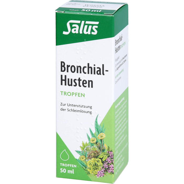 Salus Bronchial-Husten-Tropfen zur Unterstützung der Schleimlösung, 50 ml Lösung